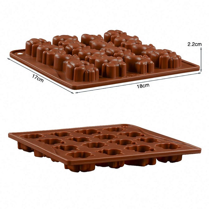 HiParty 2 Pack Elephant Chocolate Candy Molds, Elephant Silicone Keto Fat Bombs Molds Mini Soap Crayon Melt Resin Mould Ice Cube Tray Baby Shower Party Favors Supplies - Image 4